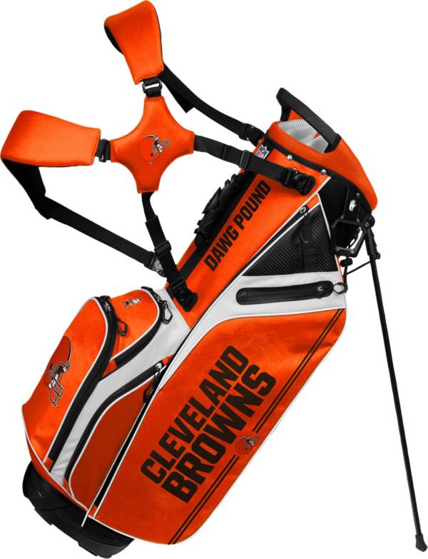 Team Effort Cleveland Browns Caddie Carry Hybrid Bag