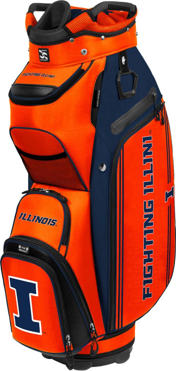 Team Effort Illinois Fighting Illini Bucket III Cooler Cart Bag