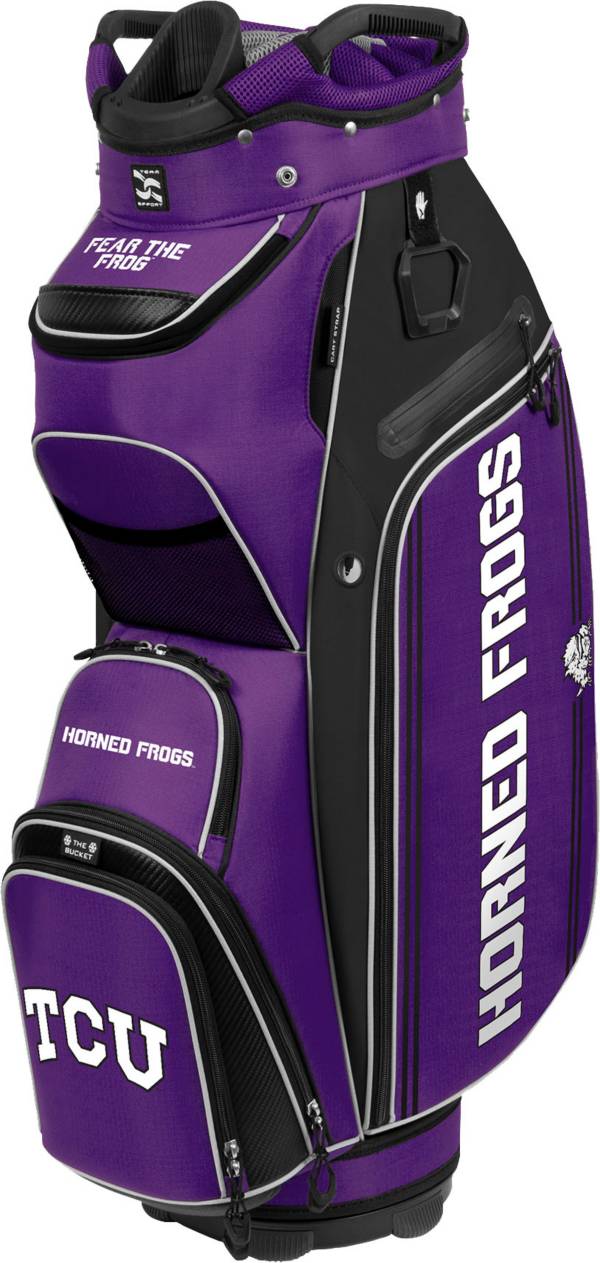 Team Effort Texas Christian Horned Frogs Bucket III Cooler Cart Bag