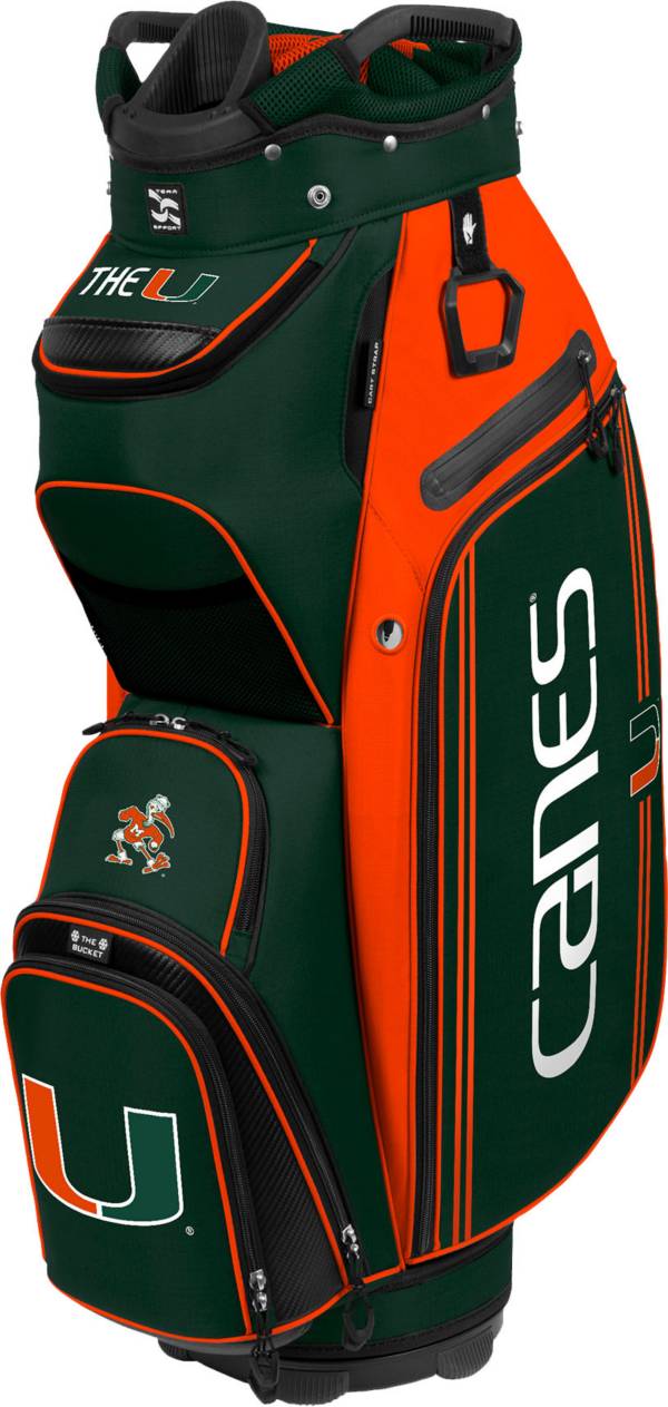 Team Effort Miami Hurricanes Bucket III Cooler Cart Bag