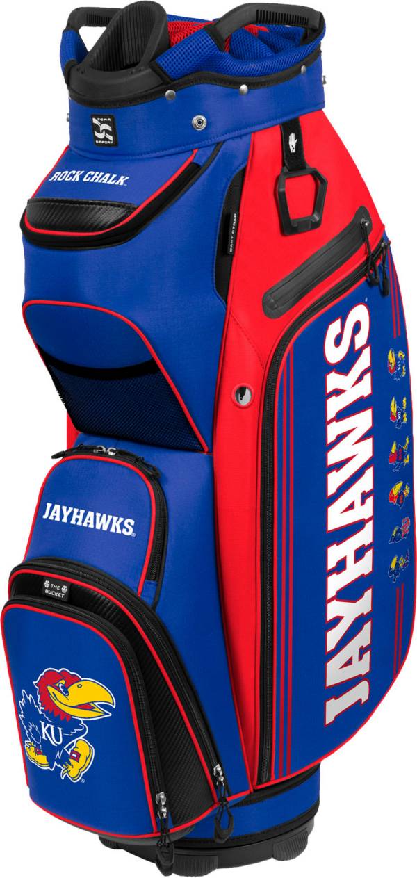 Team Effort Kansas Jayhawks Bucket III Cooler Cart Bag