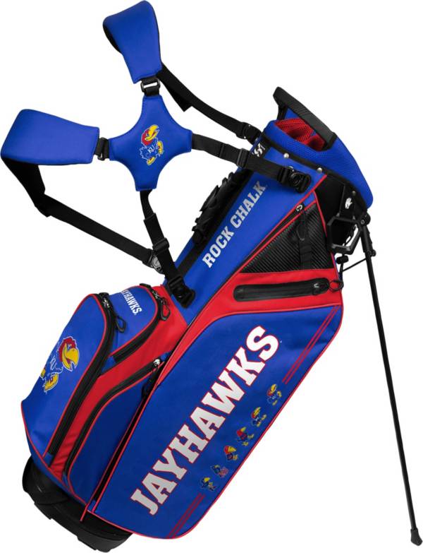 Team Effort Kansas Jayhawks Caddie Carry Hybrid Bag