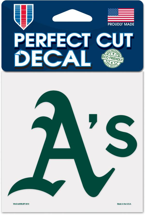 WinCraft Oakland Athletics 4'' x 4'' Decal