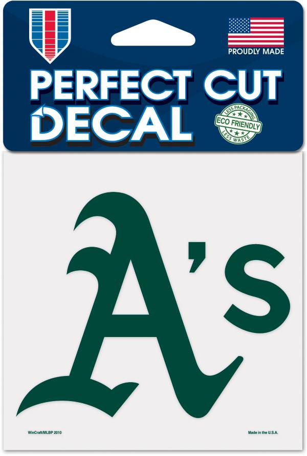 WinCraft Oakland Athletics 4'' x 4'' Decal product image
