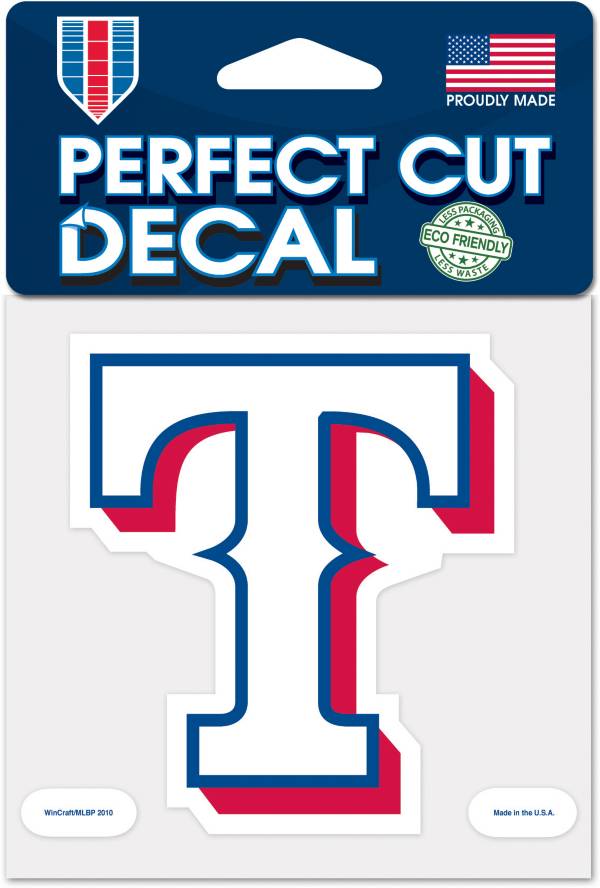 WinCraft Texas Rangers 4'' x 4'' Decal product image