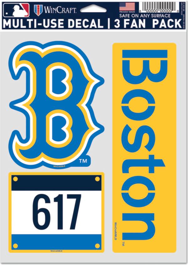 WinCraft Boston Red Sox 2021 City Connect 3-Pack Decal product image