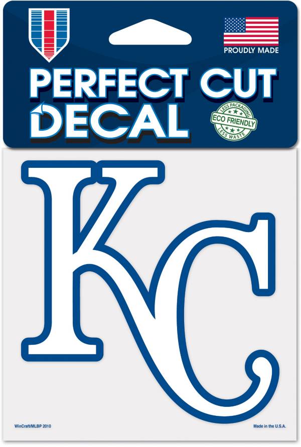 WinCraft Kansas City Royals 4'' x 4'' Decal