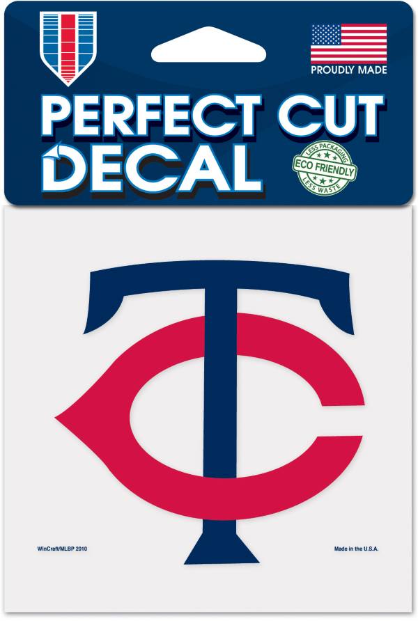 WinCraft Minnesota Twins 4'' x 4'' Decal