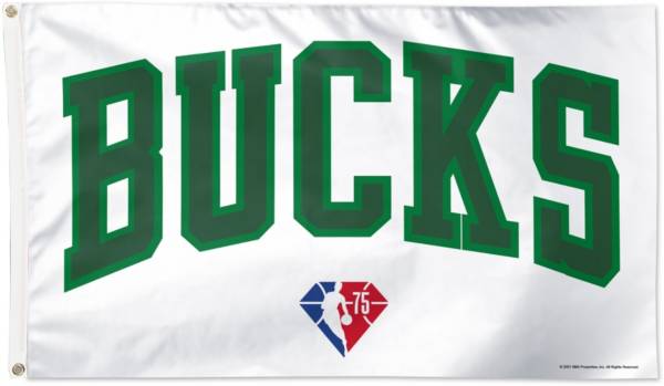 WinCraft 2021-22 City Edition Milwaukee Bucks 3' X 5' Flag