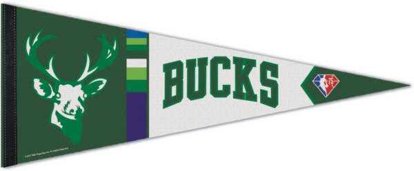 WinCraft 2021-22 City Edition Milwaukee Bucks Pennant