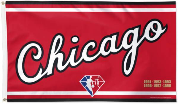WinCraft 2021-22 City Edition Chicago Bulls 3' X 5' Flag