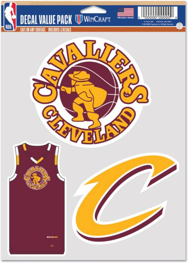 WinCraft 2021-22 City Edition Cleveland Cavaliers 3-Pack Decal product image