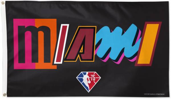 WinCraft 2021-22 City Edition Miami Heat 3' X 5' Flag