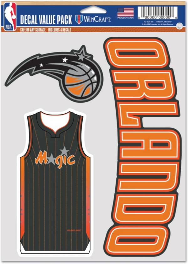 WinCraft 2021-22 City Edition Orlando Magic 3-Pack Decal