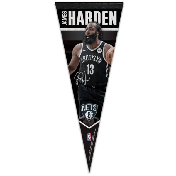 WinCraft Brooklyn Nets James Harden Pennant