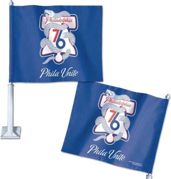 WinCraft Philadelphia 76ers Car Flag