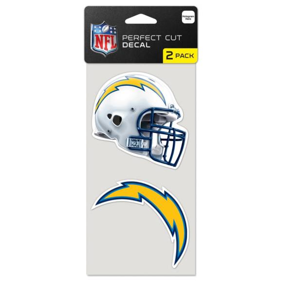 WinCraft Los Angeles Chargers 2pk Diecut Decal