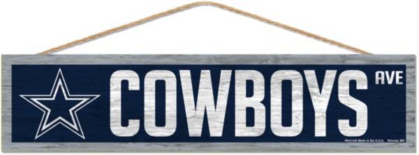 WinCraft Dallas Cowboys 4'' x 17'' Wood Rope Sign product image