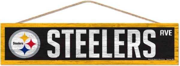 WinCraft Pittsburgh Steelers 4'' x 17'' Wood Rope Sign | Dick's ...