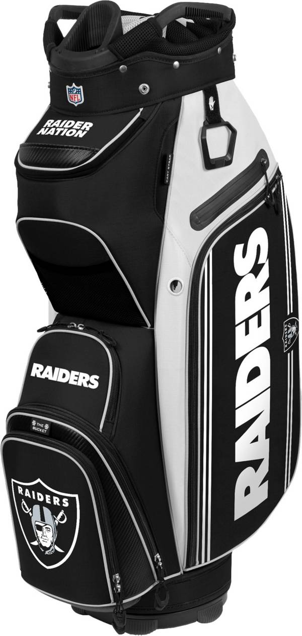 Team Effort Las Vegas Raiders Bucket III Cooler Cart Bag