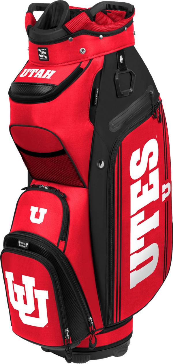 Team Effort Utah Utes Bucket III Cooler Cart Bag
