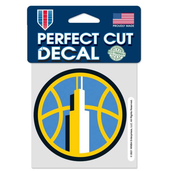 WinCraft Chicago Sky Die Cut Decal