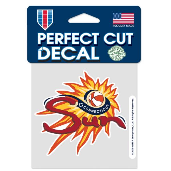 WinCraft Connecticut Sun Die Cut Decal product image