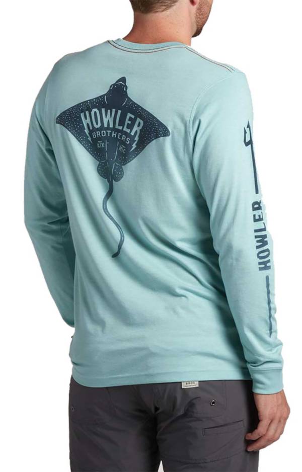Howler Brothers Men's Eagle Ray Long Sleeve T-Shirt product image