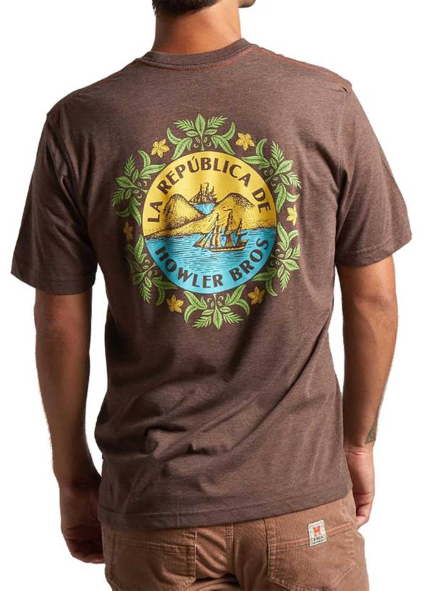 Howler Brothers Men's La Republica Short Sleeve Graphic T-Shirt product image