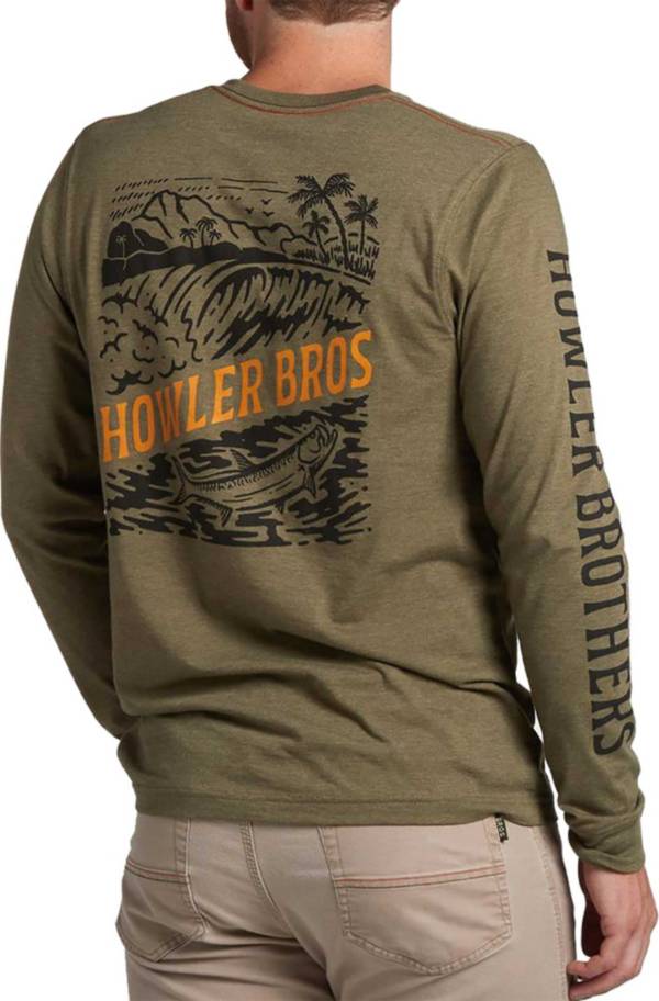 Howler Brothers Men's Tarpon and Tube Graphic Long Sleeve Shirt product image
