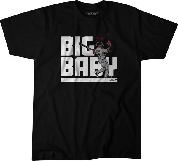 BreakingT Men's Black "Big Baby" Graphic T-Shirt