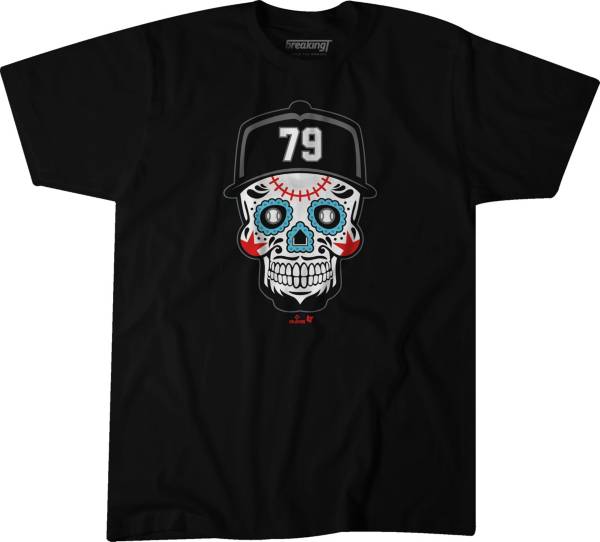 BreakingT Men's Black '79 Sugar Skull' Graphic T-Shirt