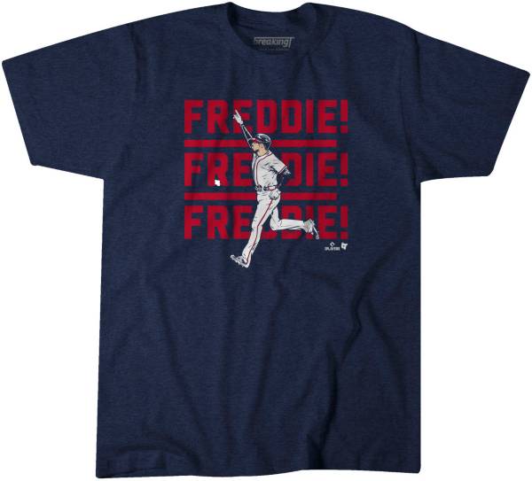 BreakingT Men's Navy 'Freddie X3' Graphic T-Shirt product image