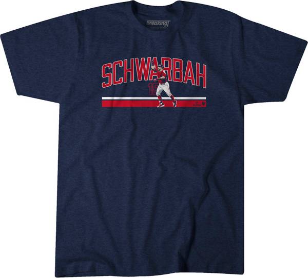 BreakingT Men's Navy 'Shwarbah' Graphic T-Shirt