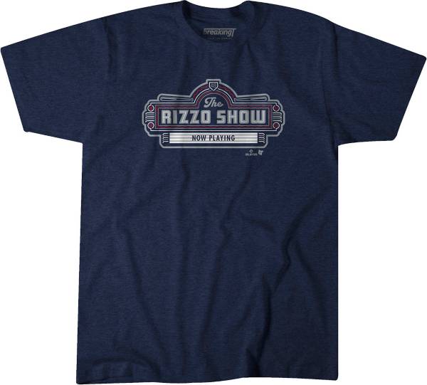 BreakingT Men's Navy "The Rizzo Show" Graphic T-Shirt