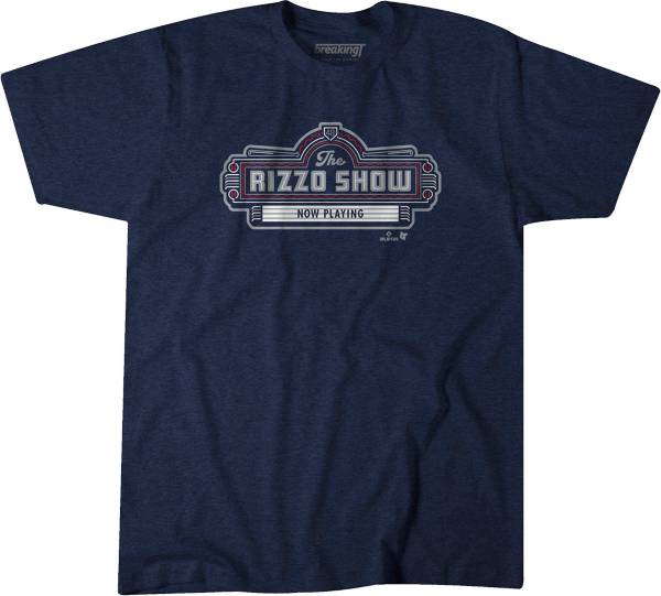 BreakingT Men's Navy "The Rizzo Show" Graphic T-Shirt product image