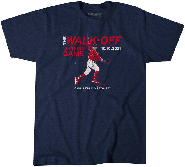 BreakingT Men's Navy 'Walkoff' Graphic T-Shirt