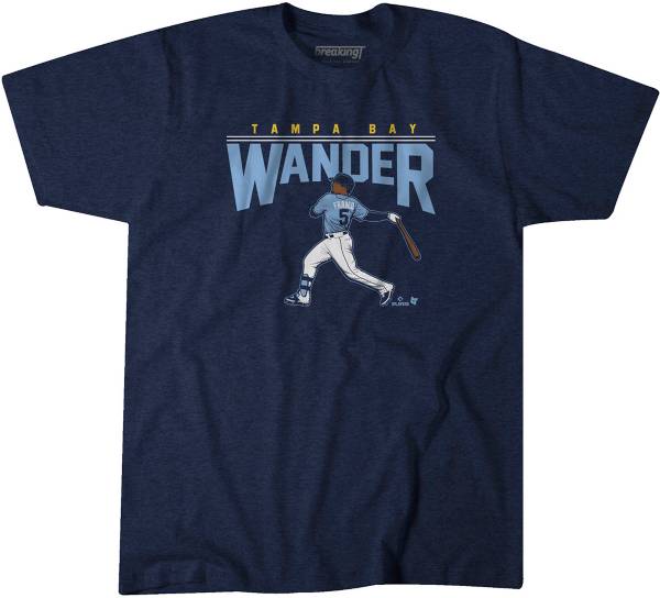 BreakingT Men's Navy 'Wander Franco' T-Shirt