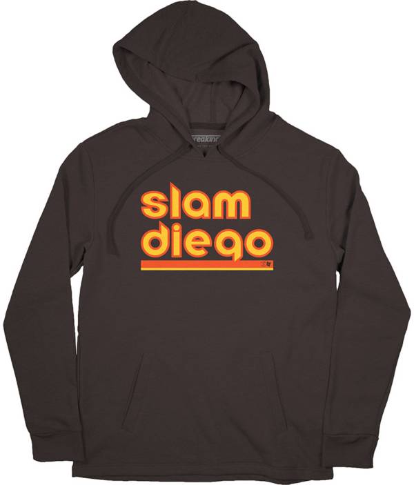 BreakingT Men's Slam Diego Brown Hoodie