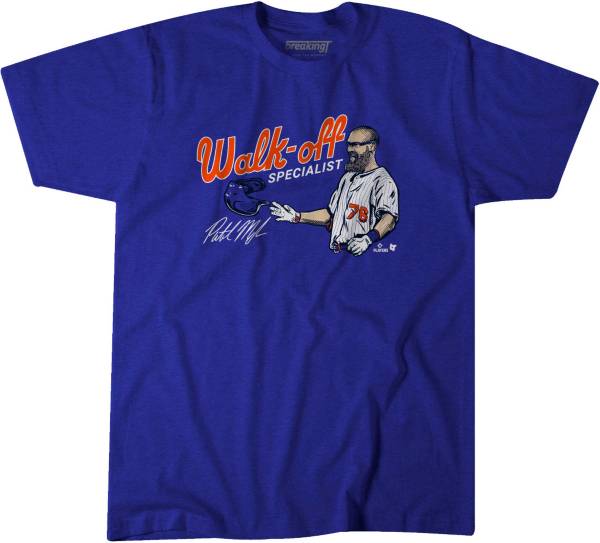 BreakingT Men's Walk Off Blue Graphic T-Shirt