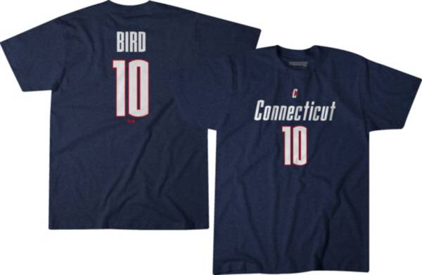 BreakingT UConn Huskies Sue Bird #10 Blue Basketball T-Shirt