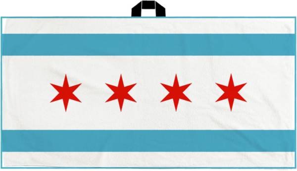 CMC Design Chicago Waffle Microfiber Player's Towel