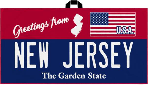 CMC Design New Jersey Waffle Microfiber Player's Towel