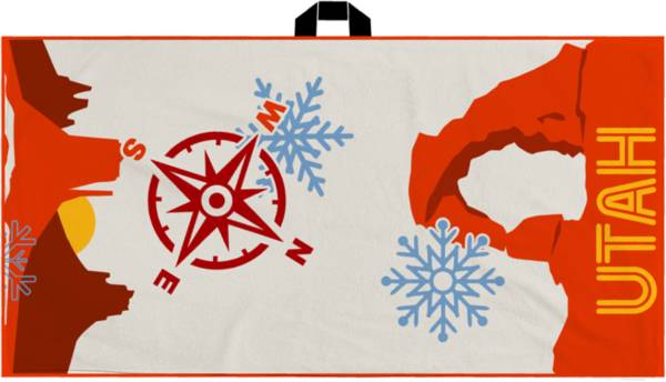 CMC Design Utah Waffle Microfiber Player's Towel