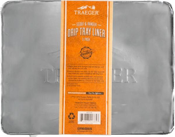 Traeger Drip Tray Liner 5-Pack - Scout & Ranger Grill product image