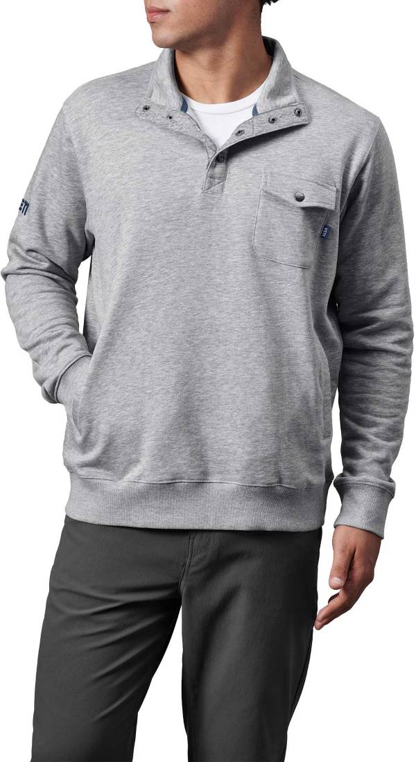 Yeti Brushed fleece Mock Neck Pullover