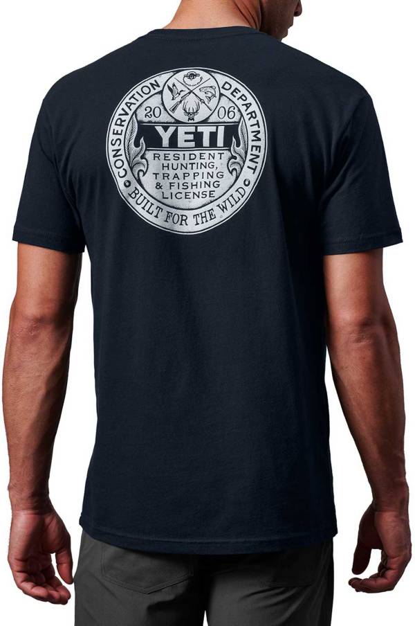 YETI Men's Trapping License Graphic T-Shirt