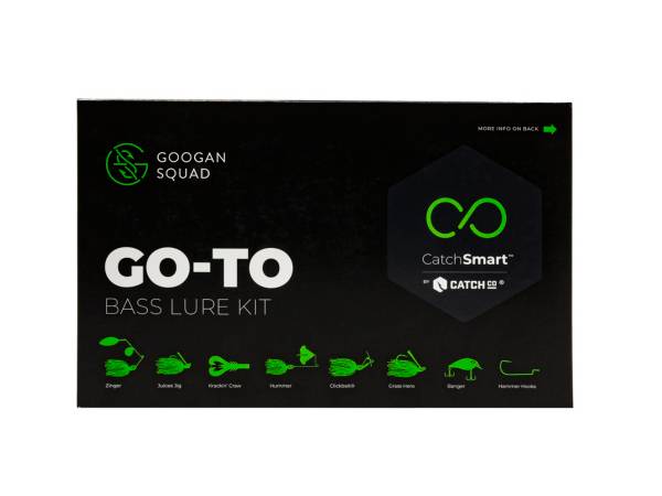 Googan Go-To CatchSmart Bass Fishing Kit Bundle