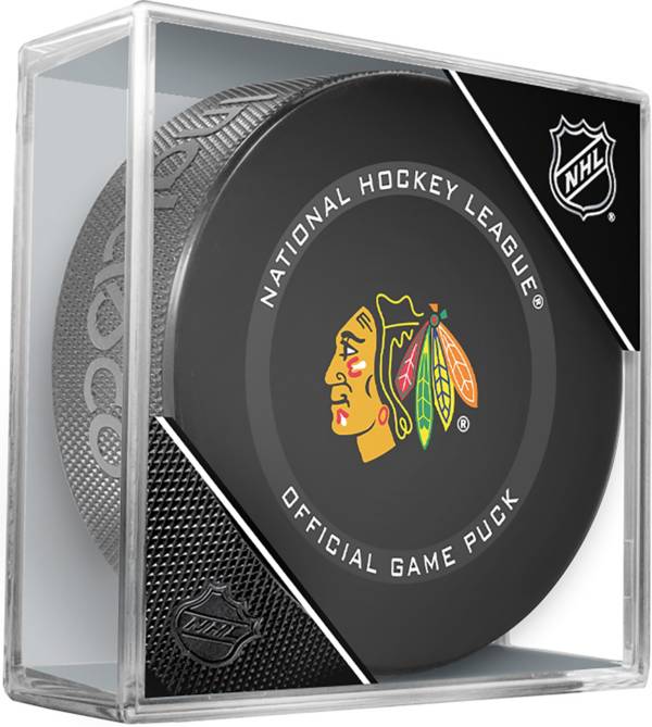 Inglasco Inc. Chicago Blackhawks '21-'22 Official Game Puck