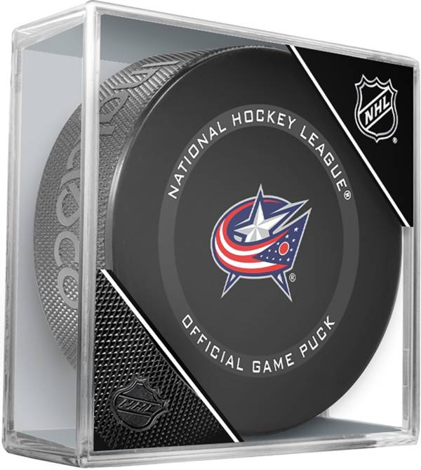 Inglasco Inc. Columbus Blue Jackets '21-'22 Official Game Puck